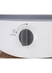 Black + Decker Upright Garment Steamer, 2400W, 1.5L, 35gm/Min Steam, Multiple Attachments, GST2400-B5 (Adjustable Double Poles Rotary Wheels, For Quick Wrinkle Free &amp; Santized Garment)