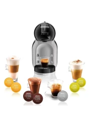 Nescaf&eacute; Dolce Gusto Mini Me Single Serve Capsule Coffee Machine Starter Kit, Black &amp; Grey

