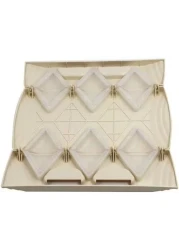 أداة صنع السمبوسة، 6 قوالب خبز السمبوسة لصنع السمبوسة بسرعة وسهولة، قالب زلابية غير لاصق لتحضير المعجنات والوجبات الخفيفة والمقبلات المثالية