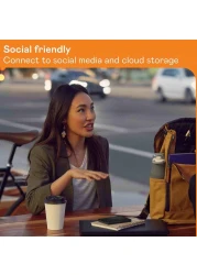 WD My Passport USB 3.2 Gen 1 External 5TB Hard Disk Drive Black