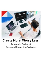 Toshiba Canvio Advance Portable External Hard Disk Drive 2TB Red