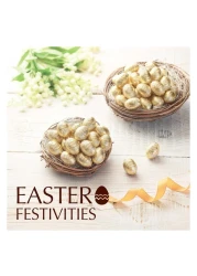 Lindt Lindor White Chocolate Mini Eggs, 80g