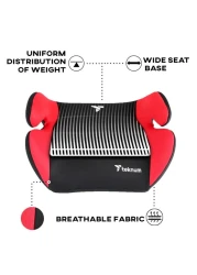 Teknum Car Seat Booster Pluto 4 - 12yrs Red