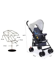 Teknum - Eco Lite Stroller - Yellow wave