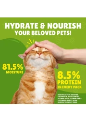 Purina Friskies Pate with Chicken and Vegetables in Chunkpound Wet Cat Food Can, 400g