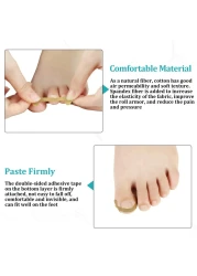 Lanties 152 Pieces Ingrown Toenail Corrector Treatment Tool Sets Include Curved Toenail Brace Nail Toenail Corrector Sticker Ingrown Toenail Corrector Strips Toenail File and Lifter