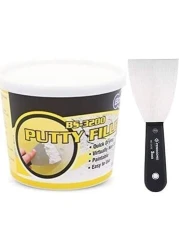 ABBASALI BOSSIL All-Purpose Putty, Putty Filler, Spackling for Drywall, Quick Drying, Designed for Interior and Exterior Home Use, Paintable, Permanent, Non-Shrinking, 500g 2PCS & 1PC SCRAPPER 2INCH