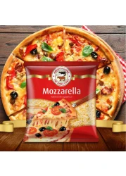 The Three Cows Mozzarella Shredded Cheese, 200g Pack of 2