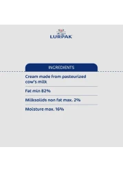 لورباك كتلة زبدة غير مملحة 400 غرام حزمة من 2