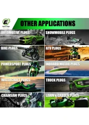 E3 Spark Plugs E334 Powersports Spark Plug Pack of 1