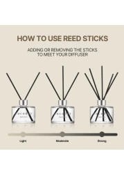 Cocodor Preserved Real Flower Reed Diffuser / Lovely Peony / 6.7oz(200ml) / 1 Pack / Reed Diffuser Set, Oil Diffuser &amp; Reed Diffuser Sticks