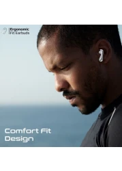 High-Definition Hybrid ANC TWS Earbuds with IntelliTouch white