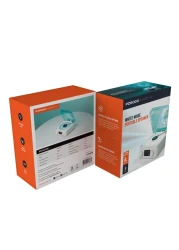 Porodo Lifestyle White Noise Portable Speaker, 1500mAh Battery, 6H Playtime, Bluetooth 5.0, 10m Range, LED Lights, Fast Charging, Natural White Noise &amp; Calming Sounds - White
