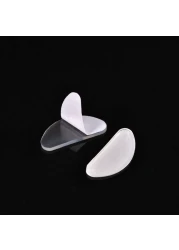 TOODOO18 Pairs Eyeglasses Nose Pads Glasses Adhesive Silicone AntiSlip Nosepads for Eyeglass Glasses Sunglasses Transparent 15mm