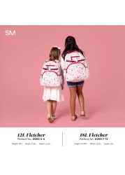 Simple Modern Medium Toddler Backpack for School Girls and Boys Kindergarten Elementary Kids Backpack Fletcher Collection Kids 15 tall Pink Ballerina