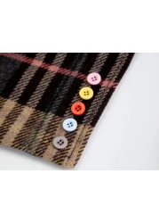 GANSSIA 58 Inch 15mm Mix 15 Colors Buttons for Sewing 4 Holes Resin Button for Crafts Scrapbooking Pack of 300 PCS with Box Each Color 20 PCS