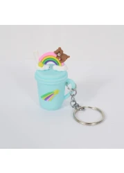 REEMTOO 50PCS Bulk Keychains Set Split Keychains Rings with Chain 1 inch Key Rings Key Chain Rings Keychains Ring Parts with Open Jump Ring and Connector