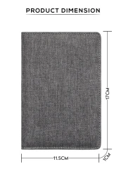 PARA JOHN RFID Blocking Slim & Lightweight Genuine Leather Passport Holder Cover Case & Travel Wallet for Men And Women