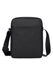 Arctic Hunter Premium Unisex Side Bag 11 Inch Water Resistant Polyester Anti Theft Sling Bag for Men and Women on Travel Business Office K00527 Black