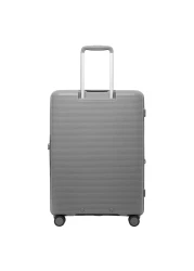 إيكولاك فورزا حقيبة سفر بغطاء صلب وأربع عجلات بطول 71 سم بلون رمادي