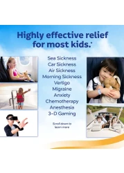 SeaBand AntiNausea Acupressure Wristband for Motion Morning Sickness Child Blue