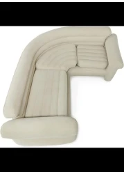 Premium Comfort Inflatable Corner Sofa, Large Size 101" X 80" X 30" - Perfect for Relaxation and Entertaining