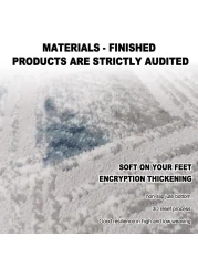 Vital Carpet For Living Room, Bedroom And Dining Room, Soft Fluffy Carpets For Living Room, Bedroom Anti-Slip Rugs For Kids Room, Indoor Home Decorative Carpet 809-2 Size: 160X230cm