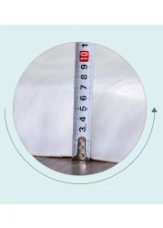 Super Soft Rabbit Fur Living Room Carpet Can Be Use As Area Rug Also With Anti Slip Bottom (Size 60×150CM)