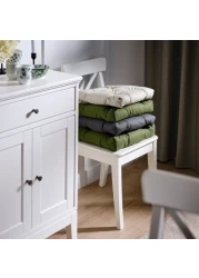 Chair Cushion Light Beige 40/35X38X7 Cm