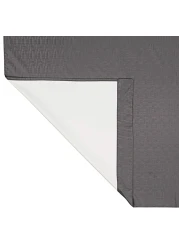 ECLIPSE Kendall Modern Blackout Thermal Rod Pocket Window Curtain for Bedroom or Living Room 1 Panel 42 X 54 Charcoal