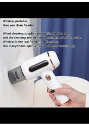 Wireless UV Mite Vacuum Cleaner 7500Pa Suction Dust Mite with UV LAMP Can Eliminate 99.99% of Bacteria And Dust Mites For Mattresses,Pillows,Sofas,Green (White)