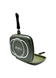 Prestige Essential Cast Aluminium Double Fry Pan 32cm