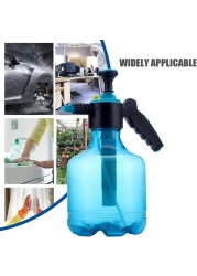 Egardenkart Garden Pump Sprayer, Hand-held Pressure Sprayer Bottle for Lawn with Safety Value &amp; Adjustable Nozzle, for Watering,Bird Sprayer, Spraying Weeds,Home Cleaning and Car Washing (2 ltr)