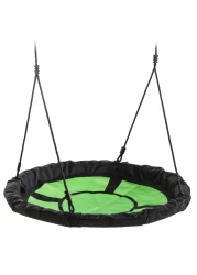 SwingNSlide NE 4630 Nest Swing Outdoor Swing with 40 Diameter Green Black