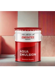 Emirates Premium 800 White Aqua Emulsion Wall Paint 3.6 Litre - Smooth &amp; Flat Finish for Interior Walls