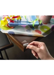 سكوتش شريط التركيب 410H بعرض 1 بوصة 60 بوصة (25.4 ملم × 1.52 متر).1 لفة / حزمة - شفاف