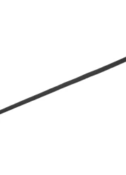 Mandala Crafts Tent Pole Shock Cord 18 Inch Black 3mm Thick Elastic Cord 55 YDS DIY Round Stretchy Cord Rope Heavy Duty Kayak Bungee Cord Stretch String