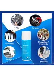 AF Utility Sprayduster/Air Duster Compressed Air Can Blower Spray - HFC Free - for Office PC, Laptop keyboard cleaner dust remover PS5 &amp; xbox fans etc. - 6 x 400ml Pack, ADU400UT