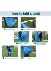 Camping/Dome/Outdoor Family Tent - Waterproof Tent with Carry Bag for 3-4 Person