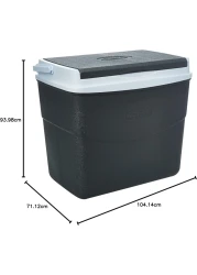 Cosmoplast Keep Cold Plastic Picnic Cooler Icebox Lunchbox 20 Liters Grey