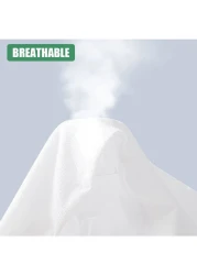 Krude 100 GSM Cotton Water Proof Terry Mattress Protector Cotton, White 200X200cm