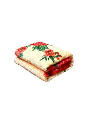 STARLIFE Double Ply Premium Korea Quality Blanket Made by 100% Polyester SPUN YARN Obtained from Virgin Polyester Which is Suitable for winter and Rainy Season 220*240CM