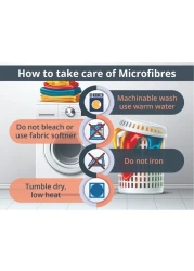 KLUB LINEN Stripe Microfiber White Fitted Sheet -King 180 x 200 cm