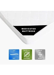 Vital Medical Mattress - Single Size, White, W90 X L190 X H10 Cm