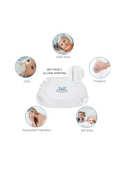 Luna Home-1 PC King Sizes Mattress Protector, Waterproof, 360&deg; Deep Pocket.