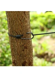 Retractable Portable Clothesline for TravelClothing line with 12 Clothes Clips for Indoor Laundry Drying lineOutdoor Camping Accessories