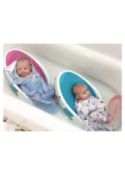 Yeasha,Baby Bath Support Soft Seat Newborn Baby Bather Soft Chair