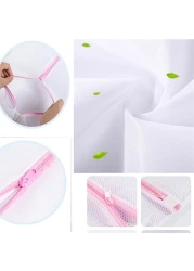 Solgd Set Of 7Pcs Laundry Bags Mesh Wash Bags With Premium Zipper, Travel Organization Washing Bag, Clothing Washing Bags For Laundry, Bra, Blouse, Underwear, Stocking, Lingerie