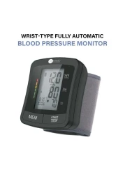 AFRA Japan Digital Blood Pressure Monitor, AF-203BPMW, Black, Wrist Type, Small, 2 Year Warranty