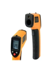 Generic Infrared Ir Laser Digital Thermometer Yellow/Black